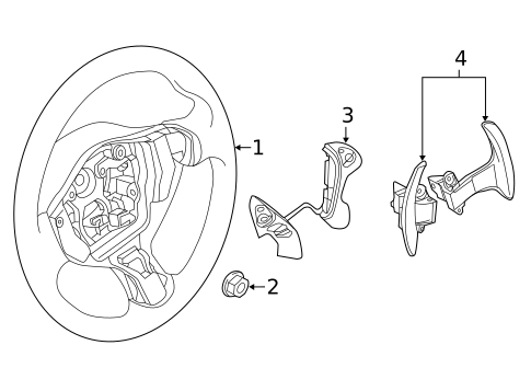 Steering Wheel & Trim for 2017 Nissan Altima #0