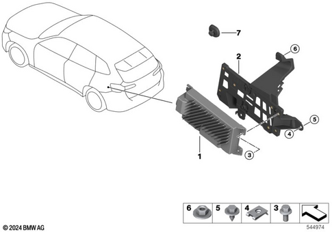 Amplifier for 2026 BMW X3 30 xDrive #0