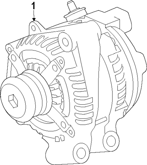 Alternator for 2020 Jaguar XE #0