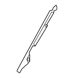 84276T3VA01 - Body: Air Inlet Cover Bracket for Honda: Accord Image