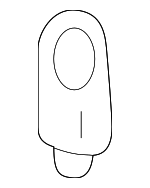 4037735 - : Door Lock Knob for Saab: 9-3, 9-5, 900, 9000 Image