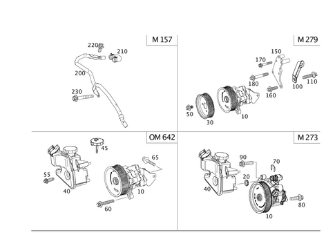 Power Steering Pump for 2013 Mercedes-Benz G63 AMG #0