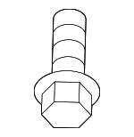 11546531 - Suspension: Shock Mount Bolt for GM Image