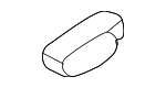 870126RA0A - Body: Slide Knob for Nissan Image