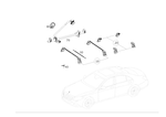 2229820009 - Roof Carrier Systems: Cover Cap for Mercedes-Benz Image