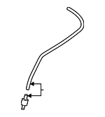 86655FL020 - Body: Connector Hose for Subaru Image