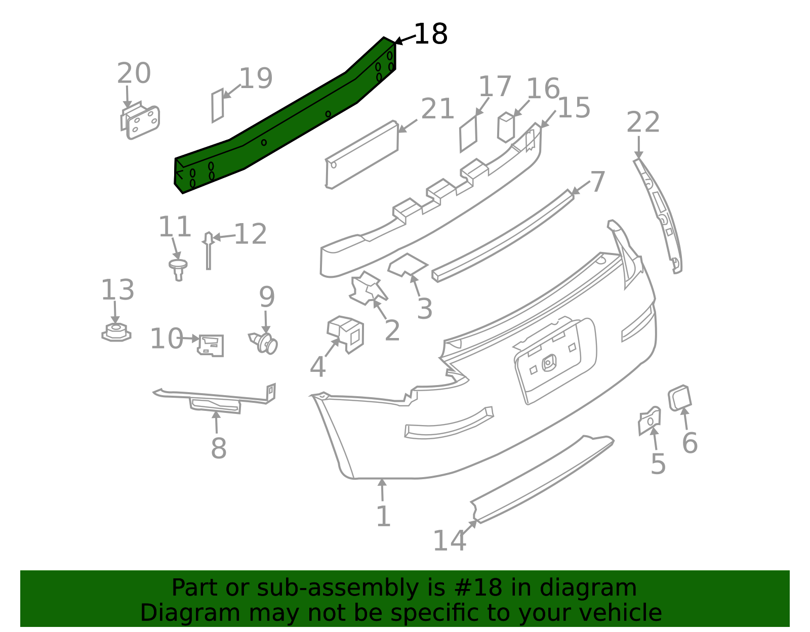 85032-CD110 - Bumper Cover Reinforcement Beam 2003-2009 Nissan 350Z ...