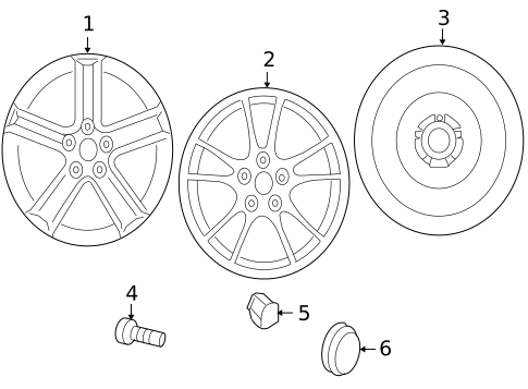 Wheels & Trim for 2005 Saab 9-2X #0