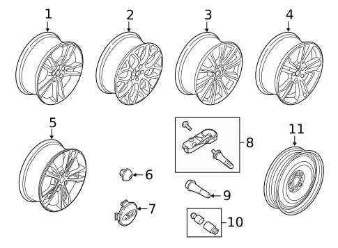 Sensors for 2017 Ford Fusion #0