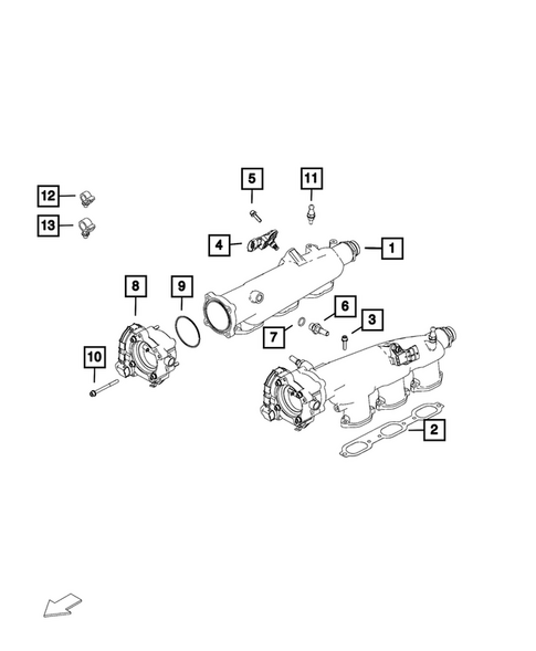 Manifolds and Vacuum Fittings for 2018 Alfa Romeo Giulia #0