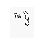 74824TY2A00ZZ - : Support Cylinder Mount Bracket for Acura Image