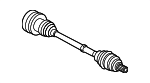 4F0501203 - Universals &amp; Rear Axle: Axle Assembly for Audi: A6 Quattro, S6 Image