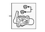 4G2611021C - Brakes: Brake Master Cylinder for Audi Image