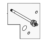 LX6Z3A329U - Suspension: Inner Shaft for Ford: Escape Image