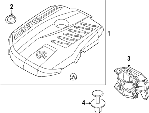 Engine Appearance Cover for 2025 BMW M440i xDrive Gran Coupe #0