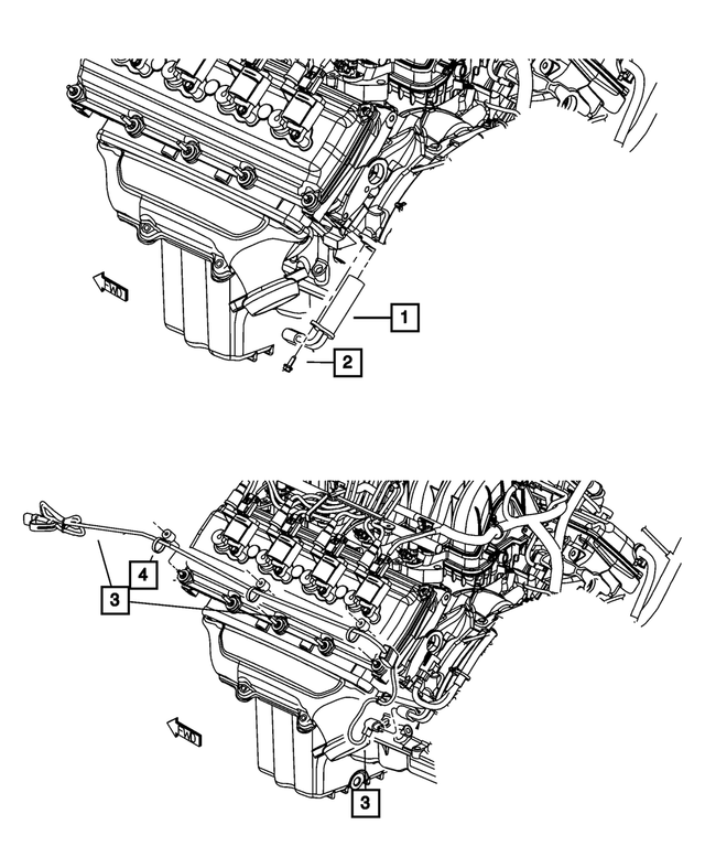 56044359AA - Engine 6.1L Eight Cylinder [ESF]: Engine Block Heater for Chrysler: 300, Aspen | Dodge: Challenger, Charger, Durango, Magnum, Ram 1500, Ram 2500, Ram 3500 | Jeep: Commander, Grand Cherokee Image