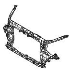 64101R5500 - Body: Radiator Support for Kia Image