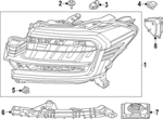 NL1Z13008R - : Headlamp Assembly for Ford Image