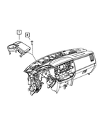 68014273AH - Electrical: Control Module Receiver for Mopar Image