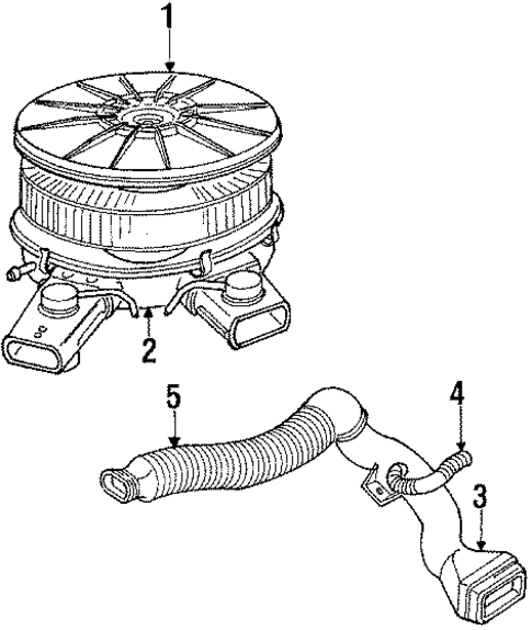 Air Intake for 1992 Dodge Ramcharger #0