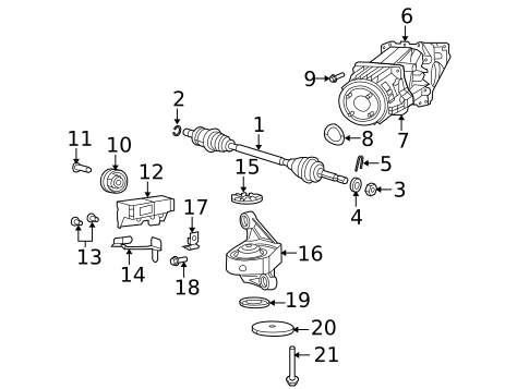Rear Suspension for 2014 Jeep Patriot #3