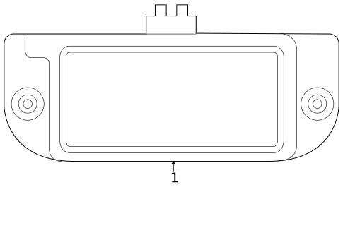 License Lamps for 2005 Chrysler 300 #0