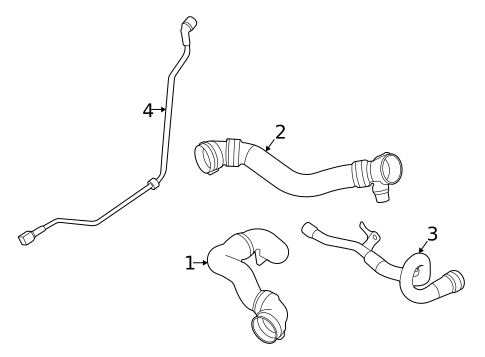 Hoses & Pipes for 2025 BMW M8 Gran Coupe #2