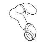 11538074110 - Cooling System: Upper Hose for BMW Image
