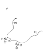 68383380AA - Brakes: Parking Brake Cable for Mopar Image