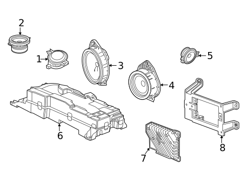 Antenna & Radio for 2021 Chevrolet Tahoe #0