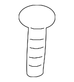 93903444J0 - Electrical: Backup Lamp Screw for Honda: Civic, Pilot Image