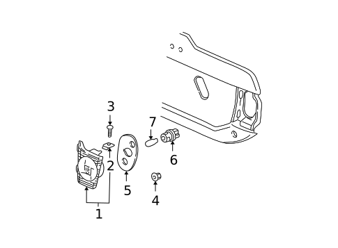 Backup Lamps for 2007 Honda Pilot #0
