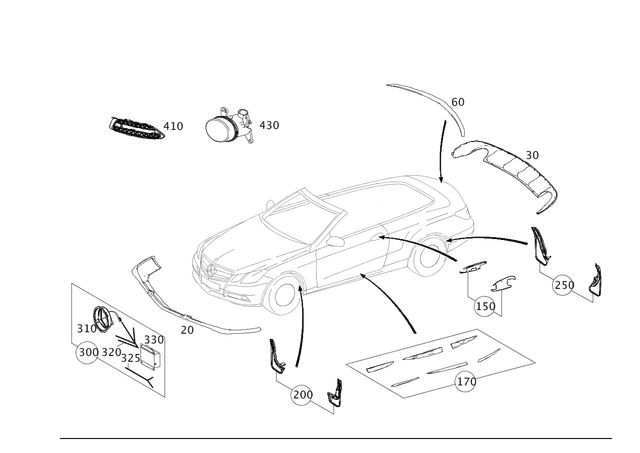 1669002808 - Outside Attachment Parts: Control Unit for Mercedes-Benz Image