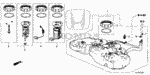 17044T3LA00 - Electrical/Exhaust/Heater/Fuel: TANK SET, FUEL for Honda Image