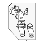 2561411400 - Engine: Check Valve for Mercedes-Benz Image