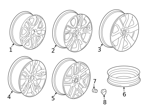 Wheels for 2024 Chevrolet Traverse Limited #0