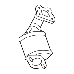 19420249 - Exhaust: Converter for Chevrolet: Equinox | GMC: Terrain Image