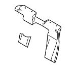 52207039806 - Body: Upper Pad for BMW: 645Ci, 650i, M6 Image