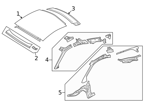 Roof & Components for 2014 Audi TT Quattro #0
