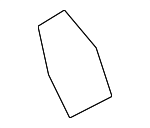 1K0863286 - Body: Front Cover Retainer Spring for Volkswagen: GTI, Jetta, R32, Rabbit Image