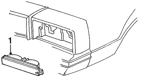 Park Lamps for 1985 Chevrolet Celebrity #0