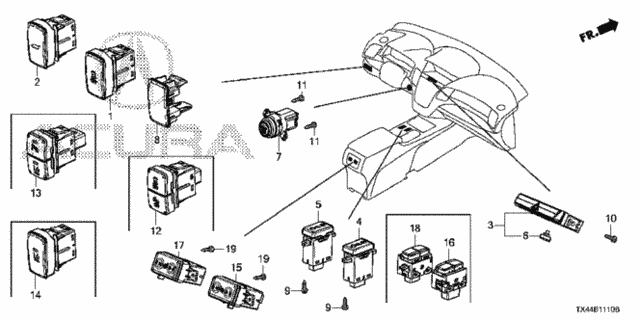 Switch for 2016 Acura RDX #0