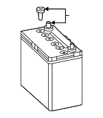 31500SR1100M - Electrical: Vehicle Battery for Honda: Accord, Civic, Civic del Sol, Clarity, CR-V, Crosstour, Element, HR-V Image