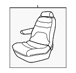 RR582L5AA - Body: Seat Assembly for Chrysler: Town &amp; Country, Voyager | Dodge: Caravan, Grand Caravan Image