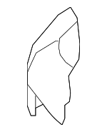 88100T1000F2A - : Cushion Assembly for Genesis: G80 Image