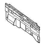 79900ZR00A - Body: Back Panel Trim for Nissan: TITAN Image