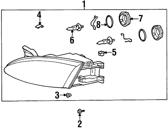 9210127050 - : Composite Assembly for Hyundai Image