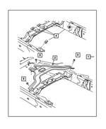 6101717 - Mopar Accessories - Component Parts: Bolt for Mopar Image