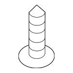 WHT003955 - Suspension: Radius Rod Bolt for Audi: A3, A3 Quattro, TT Quattro Image