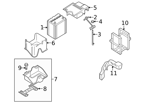 Battery for 2004 Mazda RX-8 #0